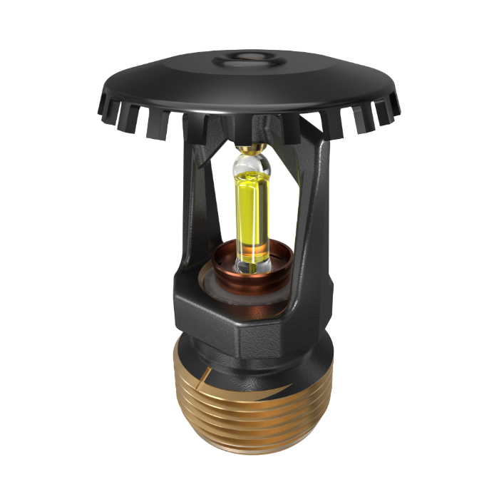 Viking® VK200, Model M, 8.0K, Standard, Upright, SR, 3/4" NPT, Black, 175 Degree 18263MD/B Fire Sprinkler Head