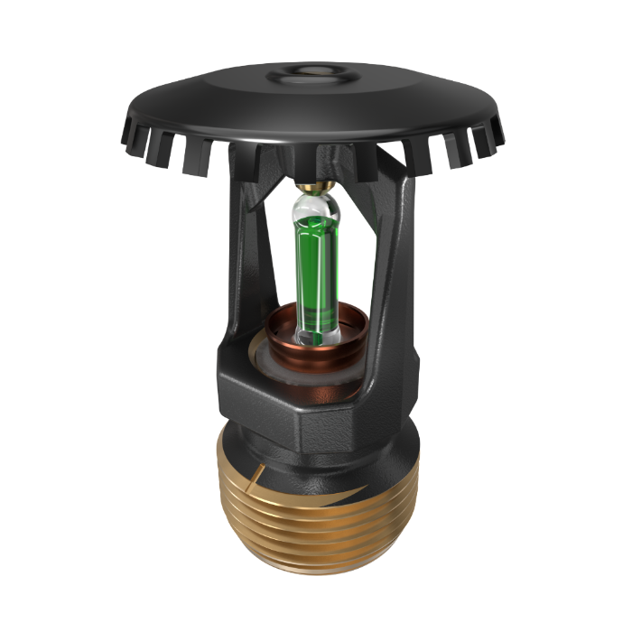 Viking® VK200, Model M, 8.0K, Standard, Upright, SR, 3/4" NPT, Black, 200 Degree 18263ME/B Fire Sprinkler Head