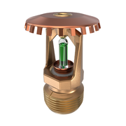 Viking® VK200, Model M, 8.0K, Standard, Upright, SR, 3/4" NPT, Brass, 200 Degree 18263AE Fire Sprinkler Head