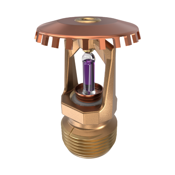 Viking® VK200, Model M, 8.0K, Standard, Upright, SR, 3/4" NPT, Brass, 360 Degree 18263AH Fire Sprinkler Head