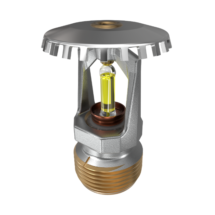 Viking® VK200, Model M, 8.0K, Standard, Upright, SR, 3/4" NPT, Chrome, 175 Degree 18263FD Fire Sprinkler Head