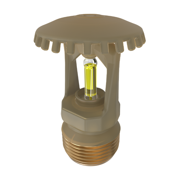 Viking® VK200, Model M, 8.0K, Standard, Upright, SR, 3/4" NPT, Wax Coated Black, 175 Degree 18263VD/B Fire Sprinkler Head