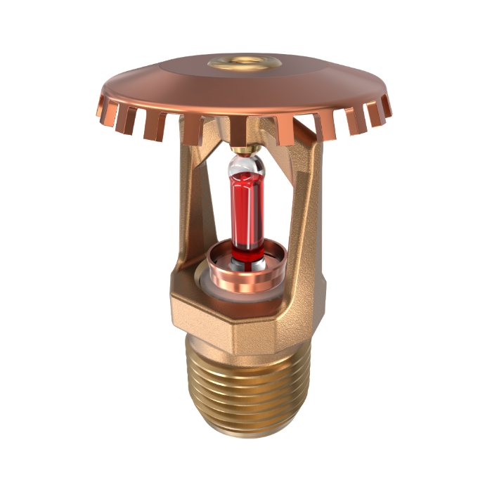 Viking® VK200, Model M, 8.0K, Standard, Upright, SR, 3/4" NPT, Wax Coated White, 155 Degree 18263VB/W Fire Sprinkler Head