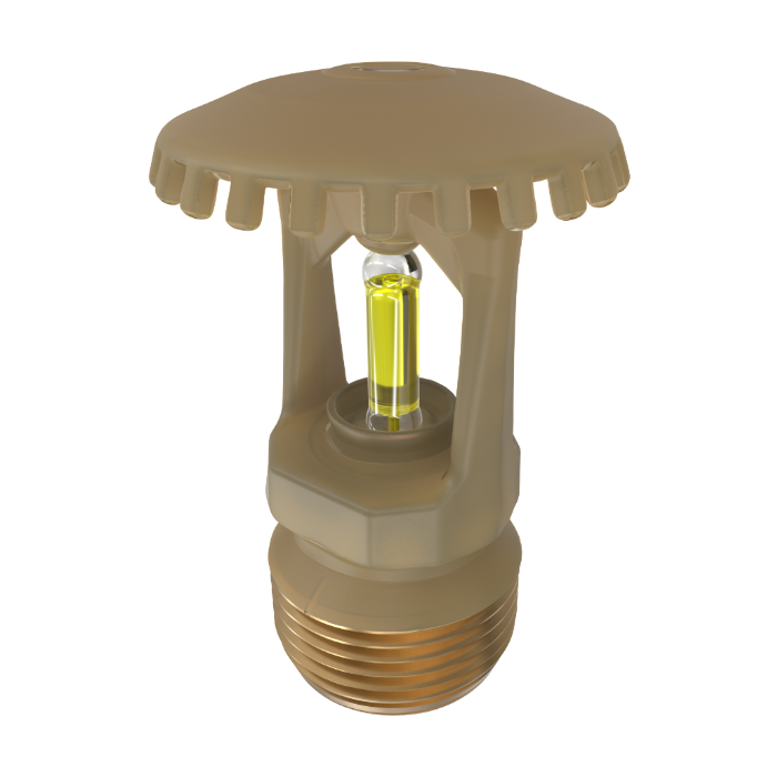 Viking® VK200, Model M, 8.0K, Standard, Upright, SR, 3/4" NPT, Wax Coated White, 175 Degree 18263VD/W Fire Sprinkler Head
