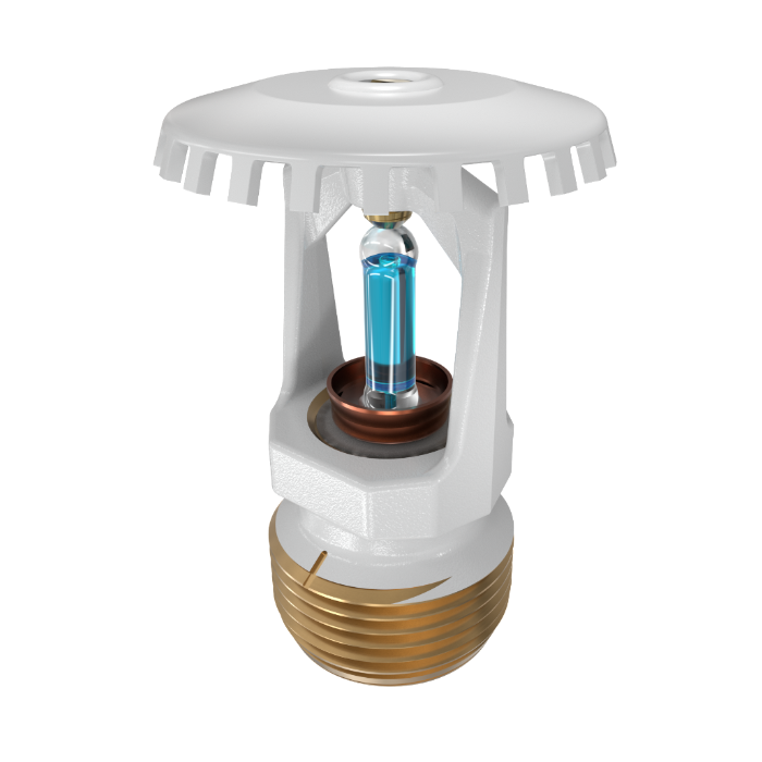 Viking® VK200, Model M, 8.0K, Standard, Upright, SR, 3/4" NPT, White, 286 Degree 18263MG/W Fire Sprinkler Head