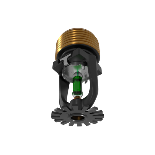 Viking® VK2021, Model XT1, 8.0K, Standard, Pendent, SR, 3/4" NPT, Black, 200 Degree 23876ME/B Fire Sprinkler Head