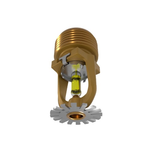Viking® VK2021, Model XT1, 8.0K, Standard, Pendent, SR, 3/4" NPT, Brass, 175 Degree 23876AD Fire Sprinkler Head