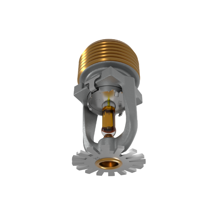Viking® VK2021, Model XT1, 8.0K, Standard, Pendent, SR, 3/4" NPT, Chrome, 135 Degree 23876FA Fire Sprinkler Head