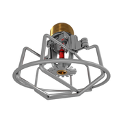Viking® VK2021, XT1, Intermediate Level/In-Rack, Preassembled w/ Guard, 8.0K, Pendent, SR, 3/4" NPT, Chrome, 155 Degree 23876FBG Fire Sprinkler Head - WeSupplyIt.com