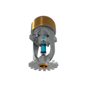Viking® VK2021, Model XT1, 8.0K, Standard, Pendent, SR, 3/4" NPT, Chrome, 286 Degree 23876FG Fire Sprinkler Head