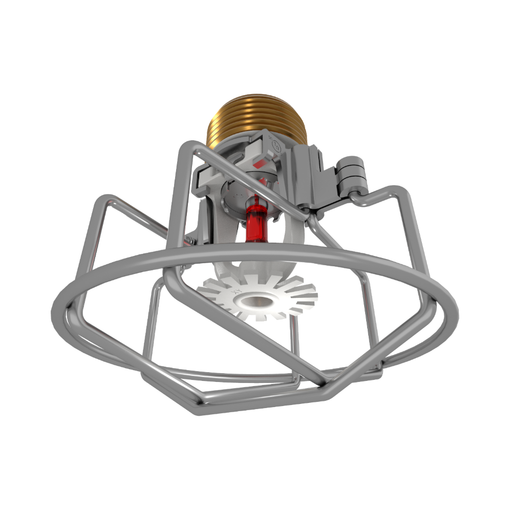 Viking® VK2021, XT1, Intermediate Level/In-Rack, Preassembled w/ Guard, 8.0K, Pendent, SR, 3/4" NPT, White, 155 Degree 23876MB/WG Fire Sprinkler Head
