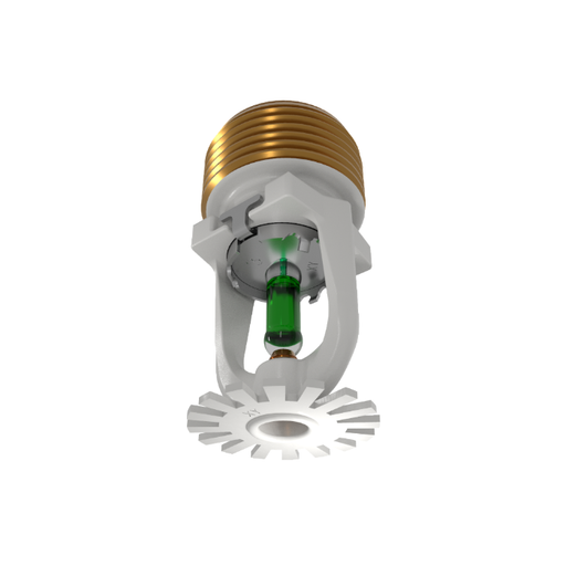 Viking® VK2021, Model XT1, 8.0K, Standard, Pendent, SR, 3/4" NPT, White, 200 Degree 23876ME/W Fire Sprinkler Head