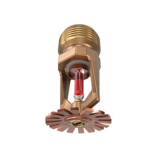 Viking® VK202, Model M, 8.0K, Standard, Pendent, SR, 3/4" NPT, Brass, 155 Degree 18264AB Fire Sprinkler Head