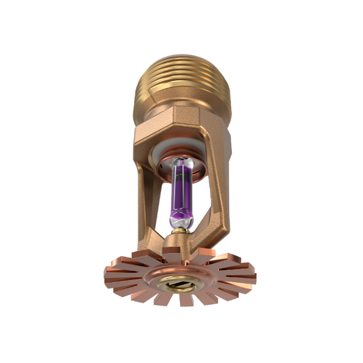 Viking® VK202, Model M, 8.0K, Standard, Pendent, SR, 3/4" NPT, Brass, 360 Degree 18264AH Fire Sprinkler Head