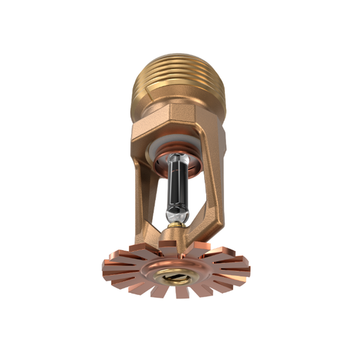 Viking® VK202, Model M, 8.0K, Standard, Pendent, SR, 3/4" NPT, Brass, 500 Degree 18264AL Fire Sprinkler Head