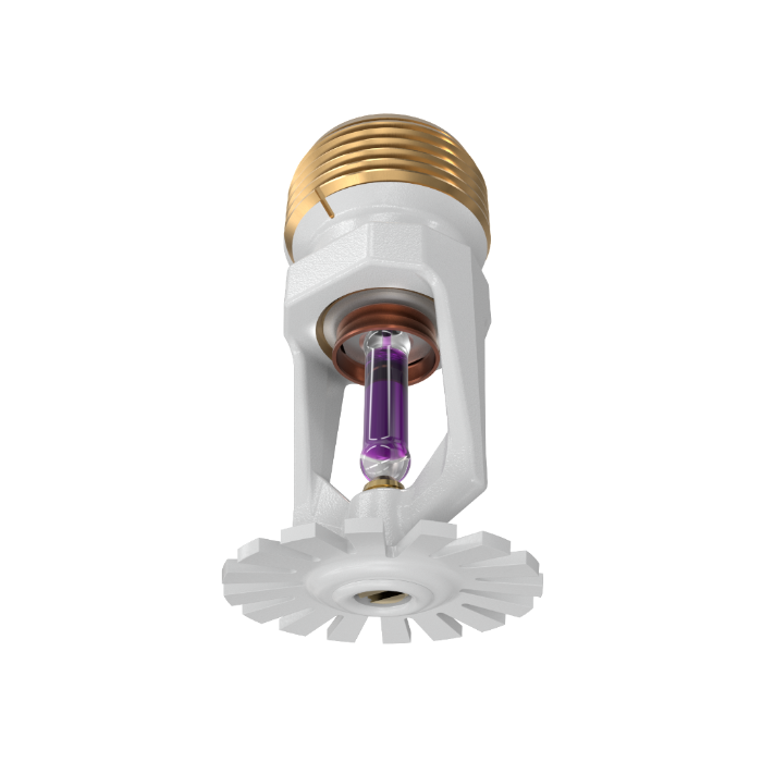 Viking® VK202, Model M, 8.0K, Standard, Pendent, SR, 3/4" NPT, White, 360 Degree, 18264MH/W Fire Sprinkler Head