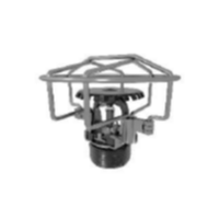Viking® VK204, XT1, Intermediate Level/In-Rack, Preassembled w/ Guard, Fusible Link, 8.0K, Upright, SR, 3/4" NPT, Brass, 286 Degree 18253AGG Fire Sprinkler Head