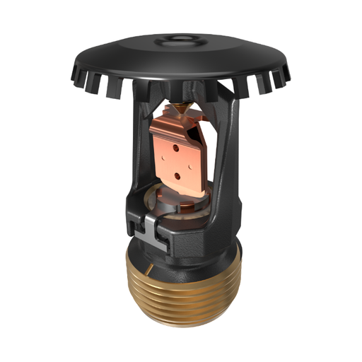 Viking® VK204, Model M, 8.0K, Standard, Fusible Link, Upright, SR, 3/4" NPT, Black, 165 Degree 18253MC/B Fire Sprinkler Head