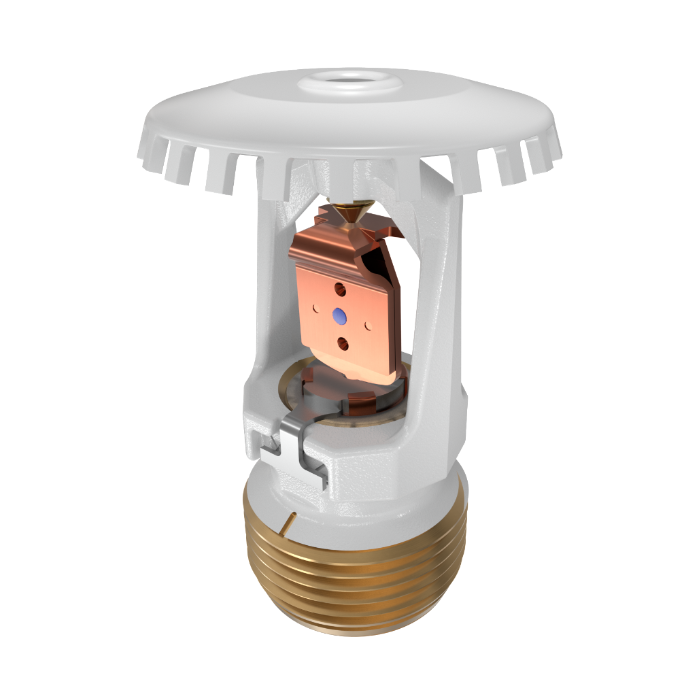 Viking® VK204, Model M, 8.0K, Standard, Fusible Link, Upright, SR, 3/4" NPT, White, 286 Degree 18253MG/W Fire Sprinkler Head