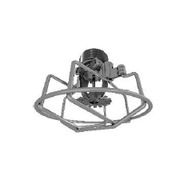 Viking® VK206, XT1, Intermediate Level/In-Rack, Preassembled w/ Guard, Fusible Link, 8.0K, Pendent, SR, 3/4" NPT, Brass, 220 Degree 18254AFG Fire Sprinkler Head