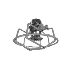 Viking® VK206, XT1, Intermediate Level/In-Rack, Preassembled w/ Guard, Fusible Link, 8.0K, Pendent, SR, 3/4" NPT, Brass, 165 Degree 18254ACG Fire Sprinkler Head