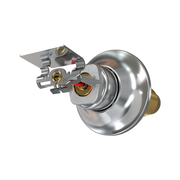 Viking® VK2523, Standard, Dry Sprinkler, 8.0K, Horizontal Sidewall, SR, 1” NPT, Standard Adjustable, Chrome, 155 Degree, 24” Length, 21487UFB24 Fire Sprinkler Head - WeSupplyIt.com