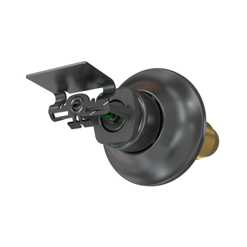 Viking® VK2523, Standard, Dry Sprinkler, 8.0K, Horizontal Sidewall, SR, 1” NPT, Standard Adjustable, Nickel PTFE (ENT), 200 Degree, 24” Length, 21487UJNE24 Fire Sprinkler Head - WeSupplyIt.com