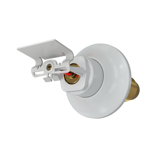 Viking® VK2523, Standard, Dry Sprinkler, 8.0K, Horizontal Sidewall, SR, 1” NPT, Standard Adjustable, White, 155 Degree, 12” Length, 21487UMB/W12 Fire Sprinkler Head