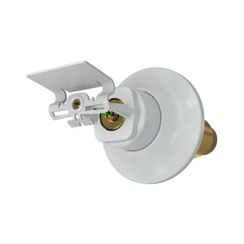 Viking® VK2773, Standard, Dry Sprinkler, 8.0K, Standard Adjustable, Horizontal Sidewall, QR, 1” NPT, White, 200 Degree, 24” Length, 21489UME/W24 Fire Sprinkler Head - WeSupplyIt.com