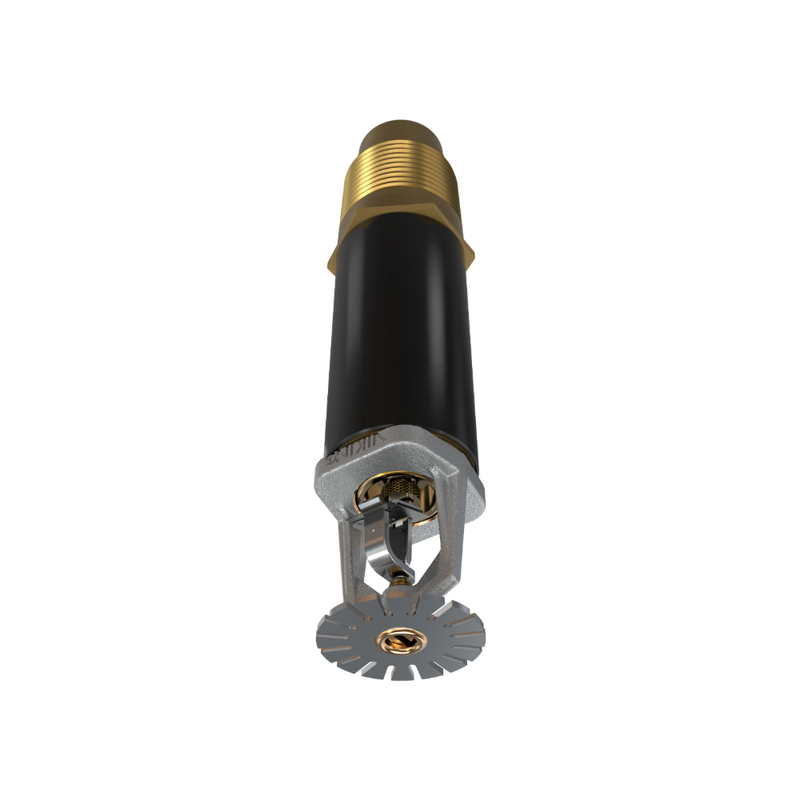 Viking® VK282, Standard, Dry Sprinkler, Fusible Link, 8.0K, Plain Barrel, Pendent, QR, 1” NPT, Chrome, 165 Degree, 6” Length, 13254UFC06 Fire Sprinkler Head