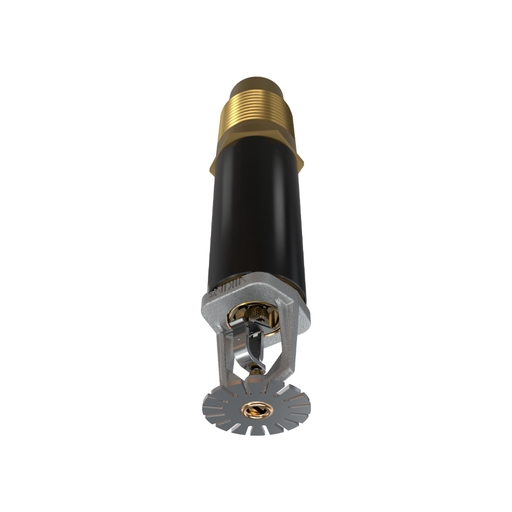 Viking® VK282, Standard, Dry Sprinkler, Fusible Link, 8.0K, Plain Barrel, Pendent, QR, 1” NPT, Chrome, 165 Degree, 6” Length, 13254UFC06 Fire Sprinkler Head