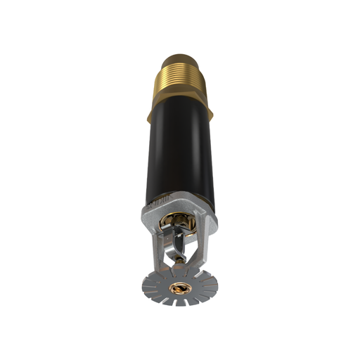 Viking® VK282, Standard, Dry Sprinkler, Fusible Link, 8.0K, Plain Barrel, Pendent, QR, 1” NPT, Chrome, 280 Degree, 18” Length, 13254UFG18 Fire Sprinkler Head