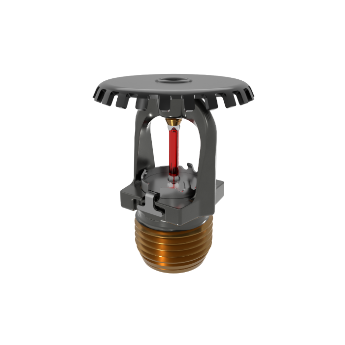 Viking® VK3001, XT1, 5.6K, Standard, Upright, QR, 1/2" NPT, Black, 155 Degree 23869MB/B Fire Sprinkler Head - WeSupplyIt.com