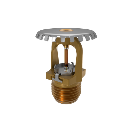 Viking® VK3001, XT1, 5.6K, Standard, Upright, QR, 1/2" NPT, Brass, 135 Degree 23869AA Fire Sprinkler Head