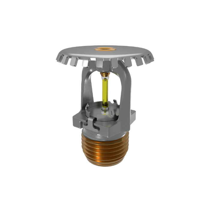 Viking® VK3001, XT1, 5.6K, Standard, Upright, QR, 1/2" NPT, Chrome, 175 Degree 23869FD Fire Sprinkler Head - WeSupplyIt.com