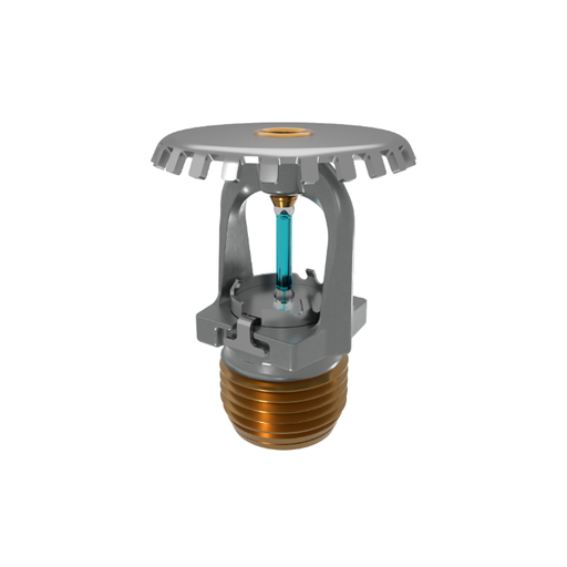 Viking® VK3001, XT1, 5.6K, Standard, Upright, QR, 1/2" NPT, Chrome, 286 Degree 23869FG Fire Sprinkler Head