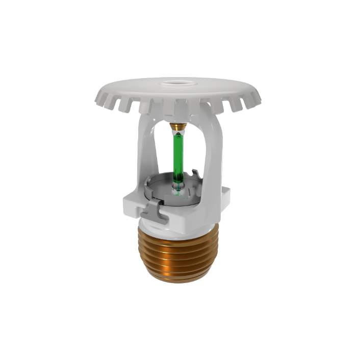 Viking® VK3001, XT1, 5.6K, Standard, Upright, QR, 1/2" NPT, White, 200 Degree 23869ME/W Fire Sprinkler Head - WeSupplyIt.com