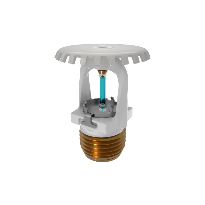 Viking® VK3001, XT1, 5.6K, Standard, Upright, QR, 1/2" NPT, White, 286 Degree 23869MG/W Fire Sprinkler Head