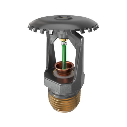 Viking® VK300, Model M, 5.6K, Standard, Upright, QR, 1/2" NPT, Black, 200 Degree 12978ME/B Fire Sprinkler Head