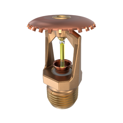 Viking® VK300, Model M, 5.6K, Standard, Upright, QR, 1/2" NPT, Brass, 175 Degree 12978AD Fire Sprinkler Head
