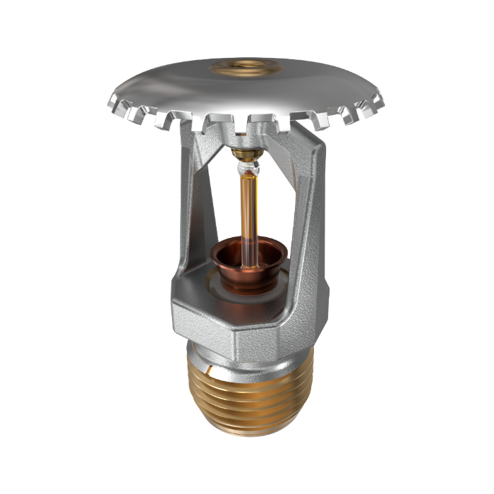 Viking® VK300, Model M, 5.6K, Standard, Upright, QR, 1/2" NPT, Chrome, 135 Degree 12978FA Fire Sprinkler Head