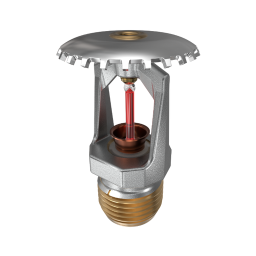 Viking® VK300, Model M, 5.6K, Standard, Upright, QR, 1/2" NPT, Chrome, 155 Degree 12978FB Fire Sprinkler Head
