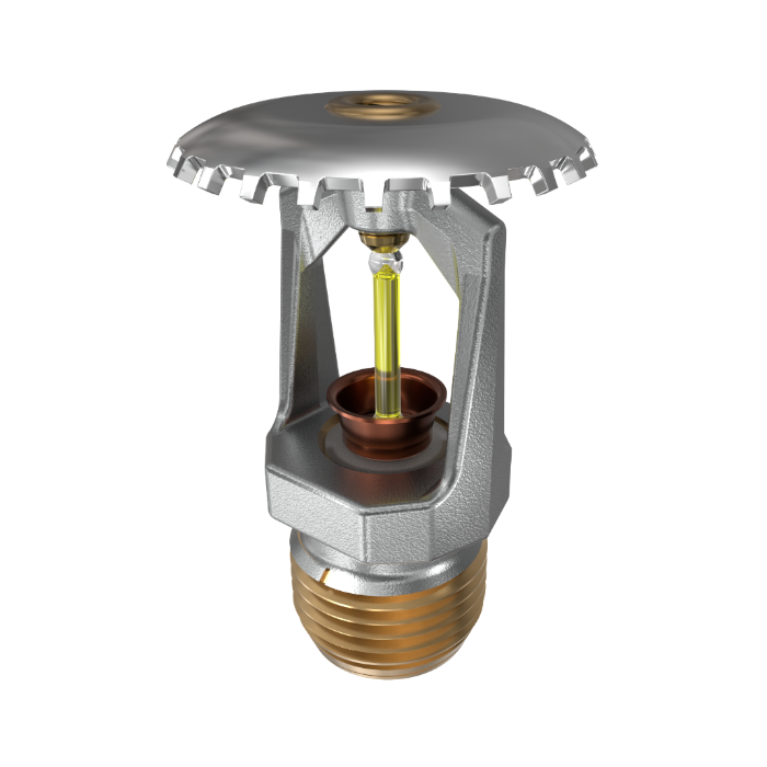 Viking® VK300, Model M, 5.6K, Standard, Upright, QR, 1/2" NPT, Chrome, 175 Degree 12978FD Fire Sprinkler Head