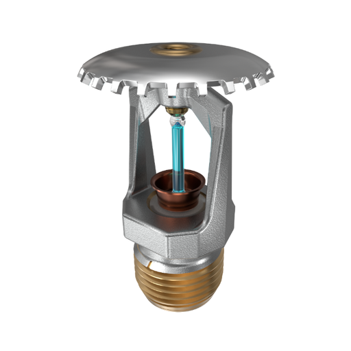 Viking® VK300, Model M, 5.6K, Standard, Upright, QR, 1/2" NPT, Chrome, 286 Degree 12978FG Fire Sprinkler Head