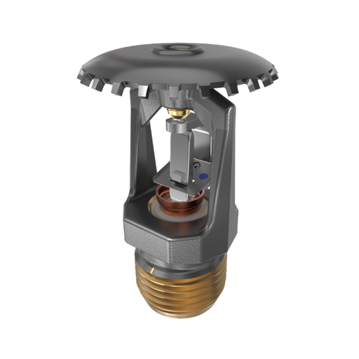 Viking® VK301, Model M, 5.6K, Standard, Fusible Link, Upright, QR, 1/2" NPT, Black, 280 Degree 17535MG/B Fire Sprinkler Head