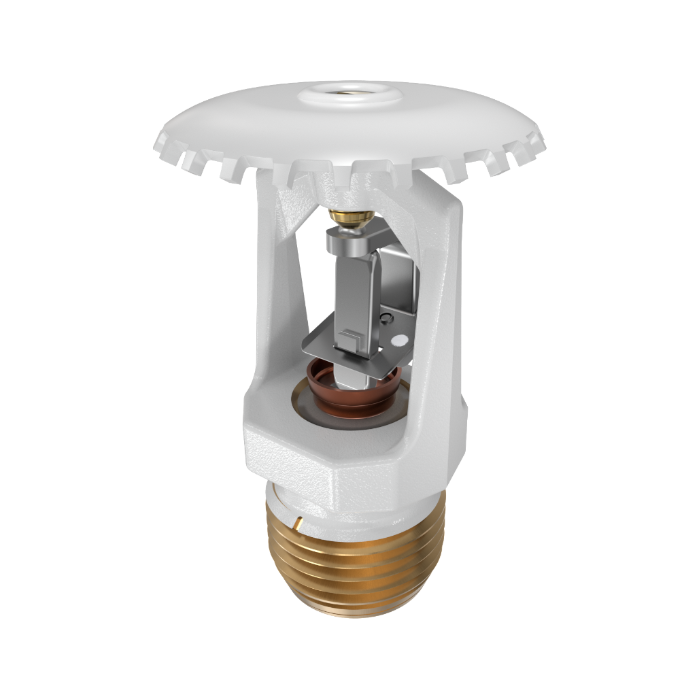 Viking® VK301, Model M, 5.6K, Standard, Fusible Link, Upright, QR, 1/2" NPT, White, 205 Degree 17535ME/W Fire Sprinkler Head - WeSupplyIt.com