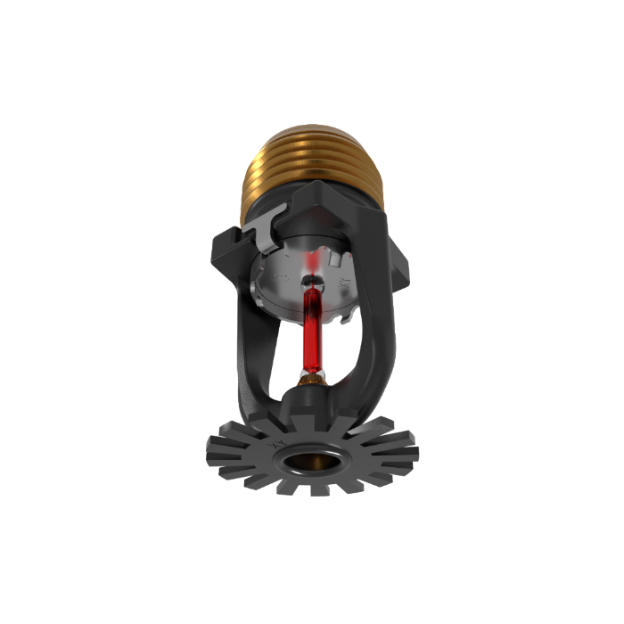 Viking® VK3021, XT1, 5.6K, Standard, Pendent, QR, 1/2" NPT, Black, 155 Degree 23870MB/B Fire Sprinkler Head - WeSupplyIt.com