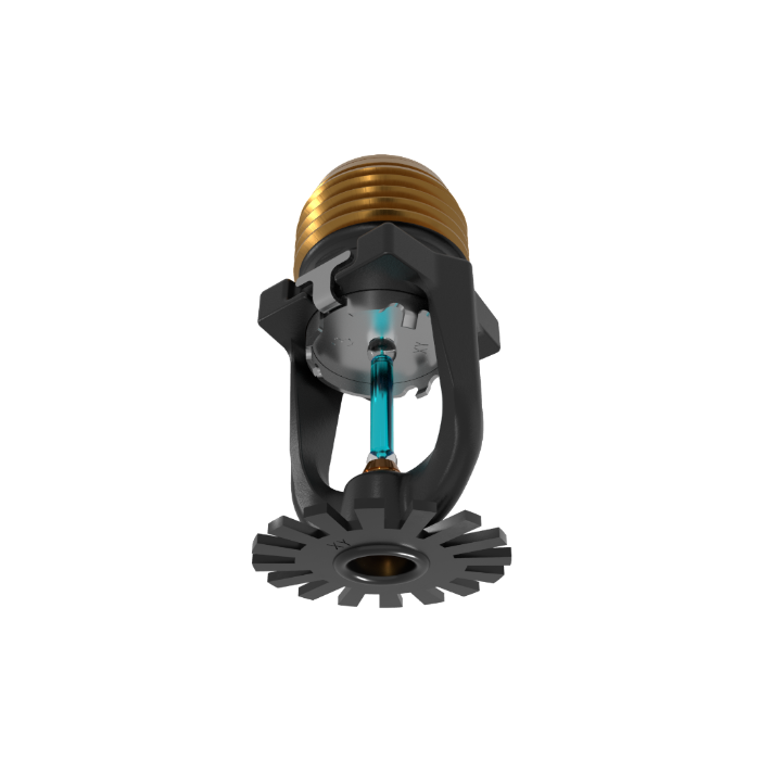 Viking® VK3021, XT1, 5.6K, Standard, Pendent, QR, 1/2" NPT, Black, 286 Degree 23870MG/B Fire Sprinkler Head - WeSupplyIt.com