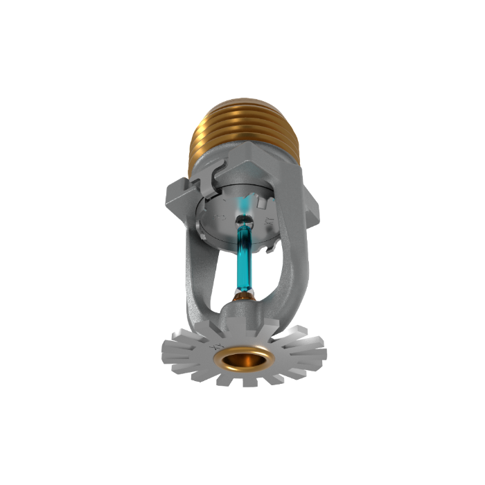 Viking® VK3021, XT1, 5.6K, Standard, Pendent, QR, 1/2" NPT, Chrome, 286 Degree 23870FG Fire Sprinkler Head - WeSupplyIt.com