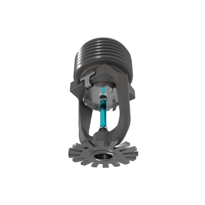 Viking® VK3021, XT1, 5.6K, Standard, Pendent, QR, 1/2" NPT, Nickel PTFE (ENT), 286 Degree 23870JNG Fire Sprinkler Head - WeSupplyIt.com